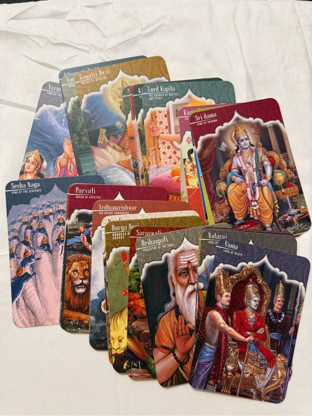 Hindu Gods & Goddesses Card Deck—Mantras, Blessings and Meditations - Picture 3 of 6